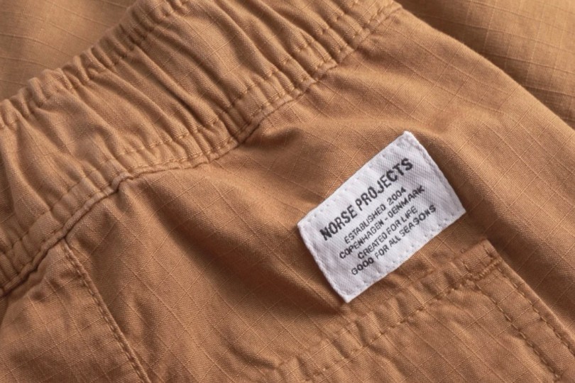 Norse Projects Ragnar Relaxed Cotton Ripstop Pant Duck