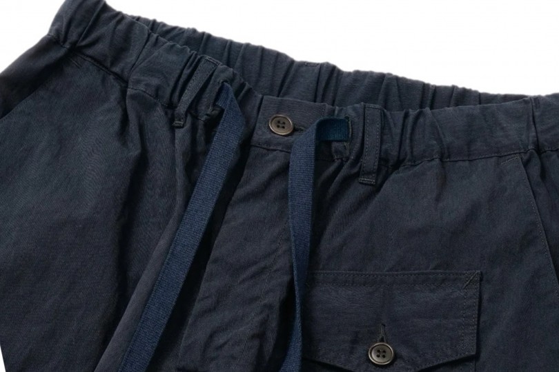 Post Overalls Town & Country Shorts Navy 60/40 Twill