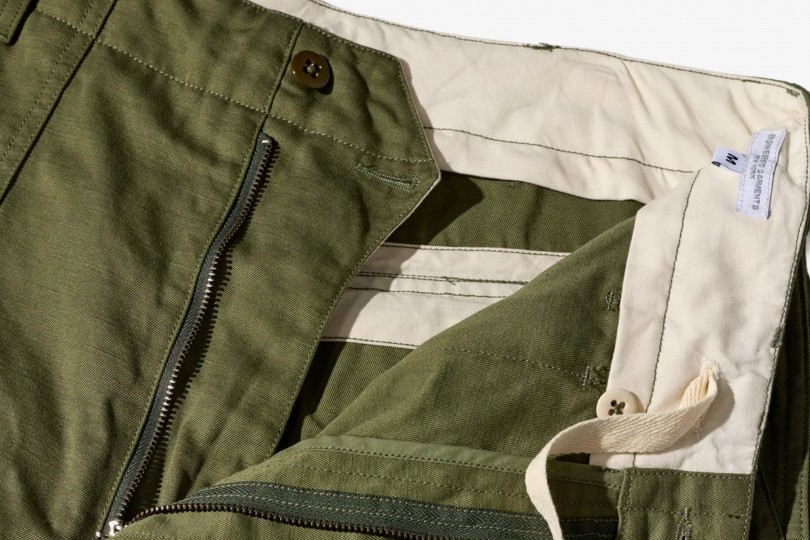 Engineered Garments Fatigue Pant Olive CL Heavy Twill