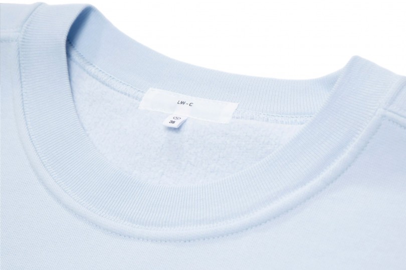 Lady White Co. Mini Crewneck Pale Blue