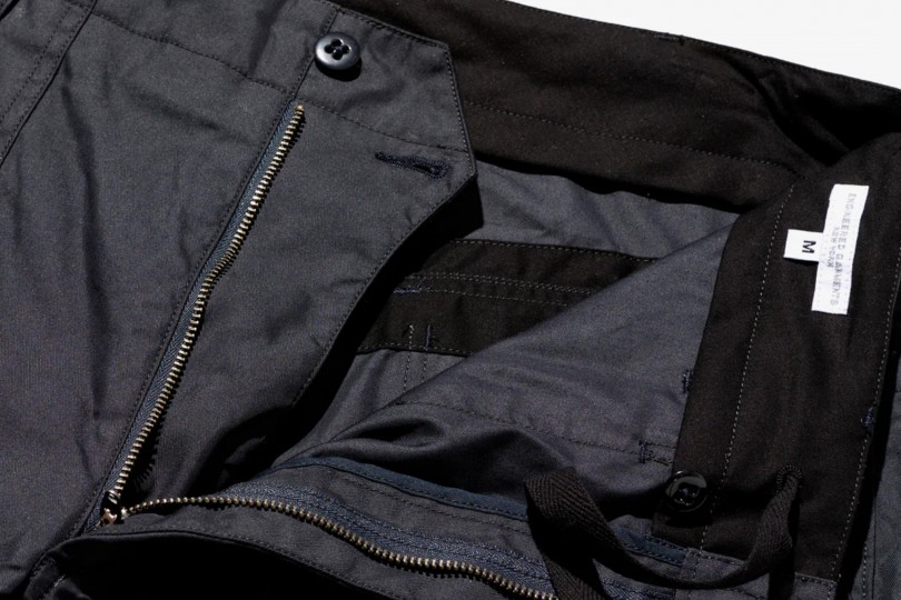 Engineered Garments Fatigue Pant Dk. Navy Lt. Weight Nyco Twill