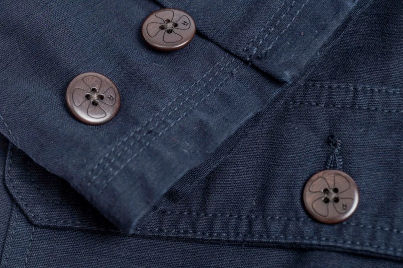 Heimat Journey Coat Ink Ripstop