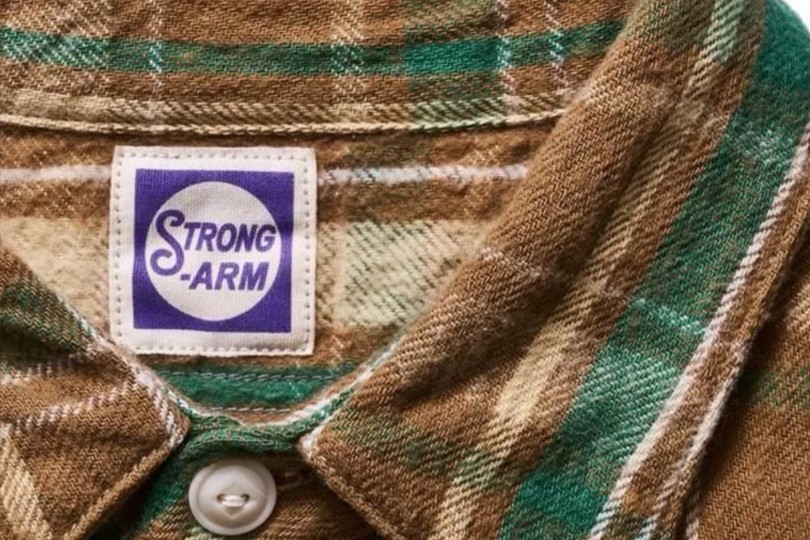 John Gluckow 1940s Storm Shirt Brown