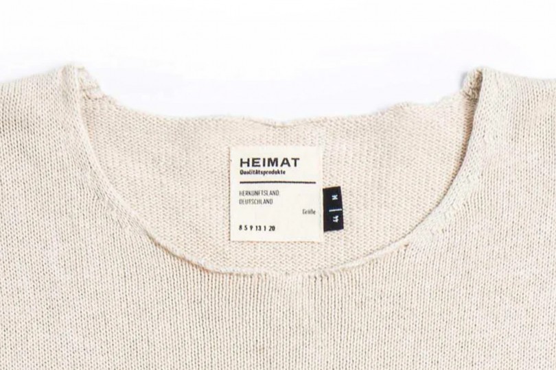 Heimat Cotton-Linen Harbour Sweater Seashell