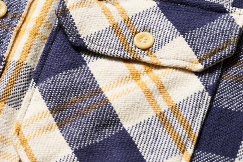 Warehouse & Co. Lot. 3104 Flannel Shirt Navy