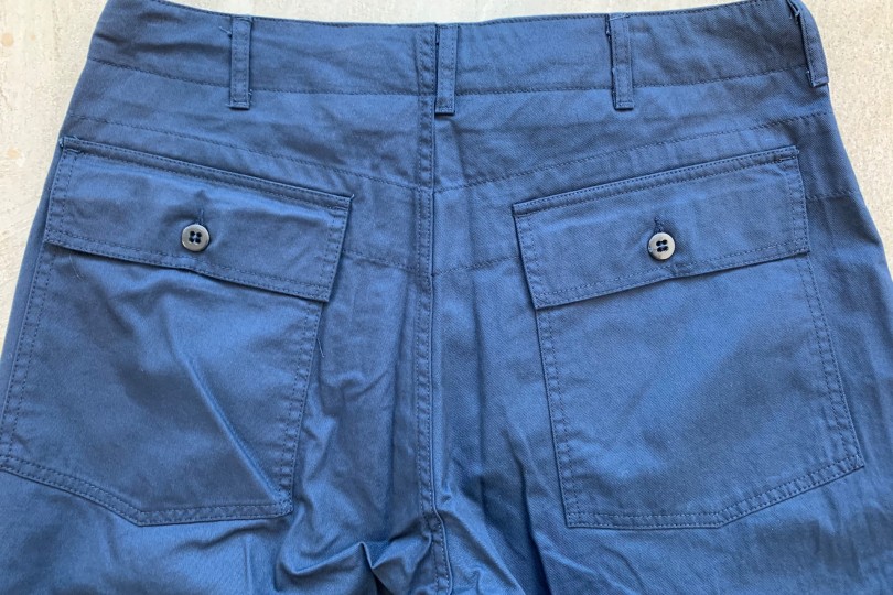 Engineered Garments Fatigue Pant Navy Twill