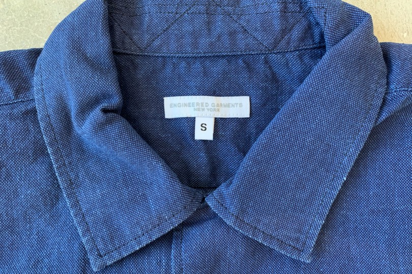 Engineered Garments Classic Shirt Navy 