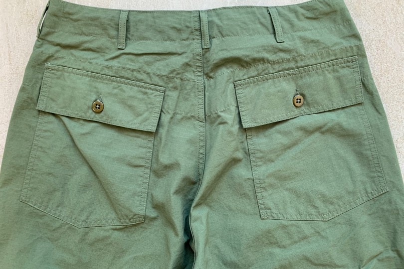 Engineered Garments Fatigue Pant Olive Riptstop