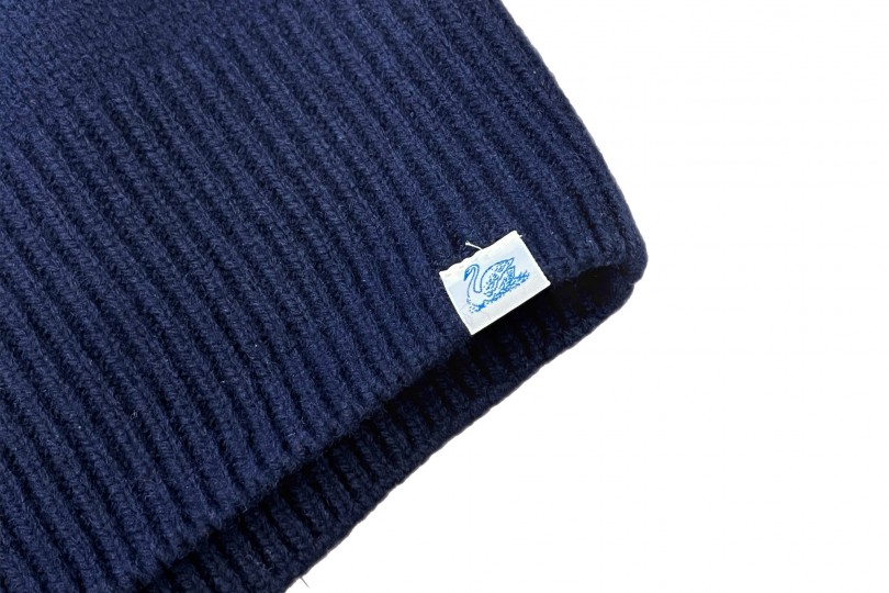 Merz B. Schwanen Merino-Cashmere Sweater 51 Dark Navy