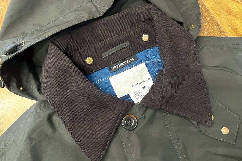 Nanamica 2L PERTEX UNLIMITED Field Jacket Dark Olive
