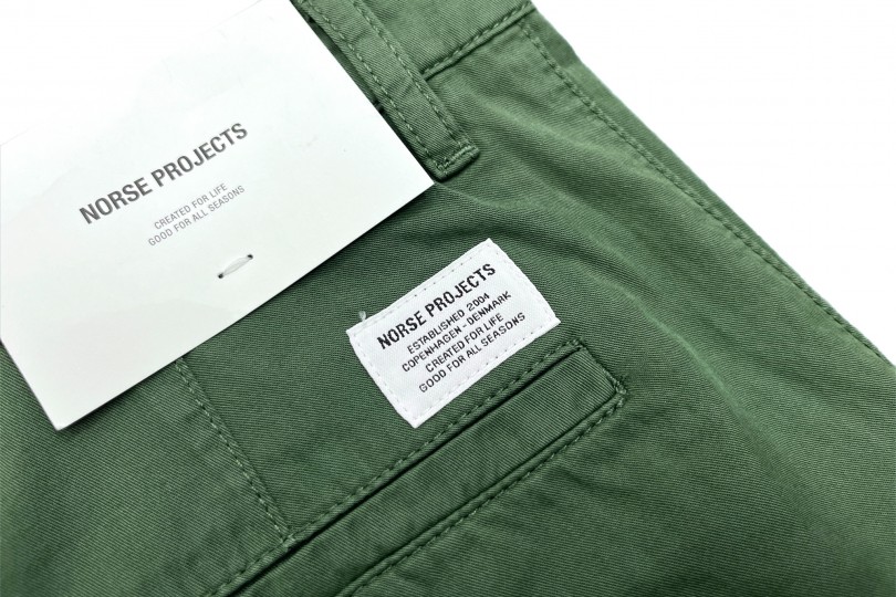 Norse Projects Aros Regular Light Shorts Spruce Green