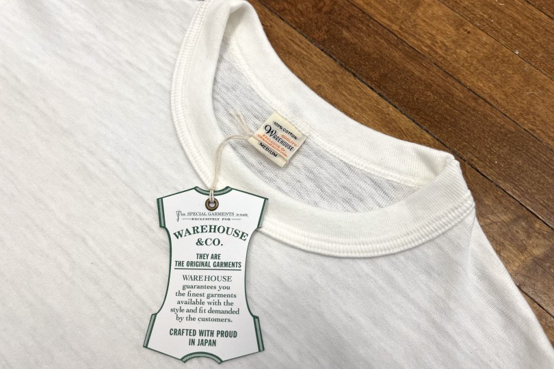 Warehouse & Co. Lot 4601 Pocket T-Shirt Off-White - Made in
