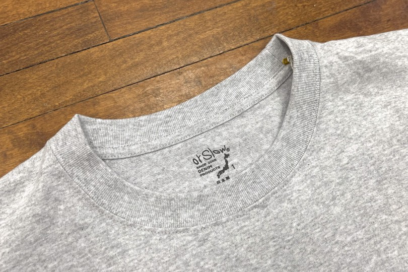Orslow Just T-Shirt Heather Gray 64