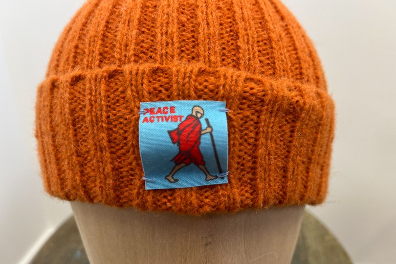 Kapital 5G Wool Knit Cap Orange - Made in Japan | Hats | Independence
