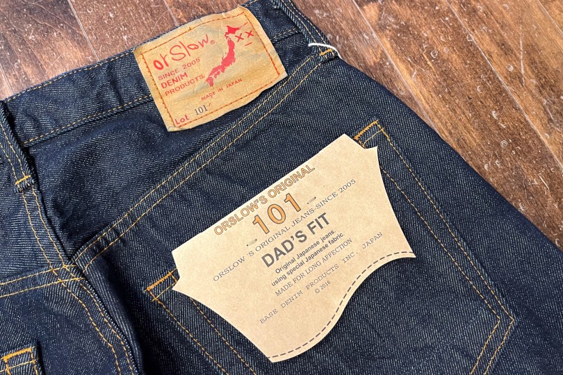 Orslow 101 Dad's Fit Denim One Wash