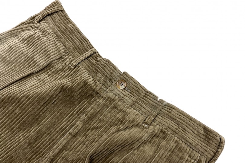 Engineered Garments Andover Pant Khaki Cotton Corduroy - Made in