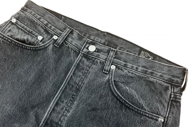 Orslow 105 Standard Denim Black Denim Stone D61S