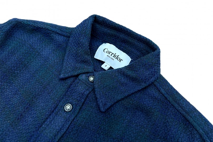Corridor Acid Plaid - Fantasy Navy