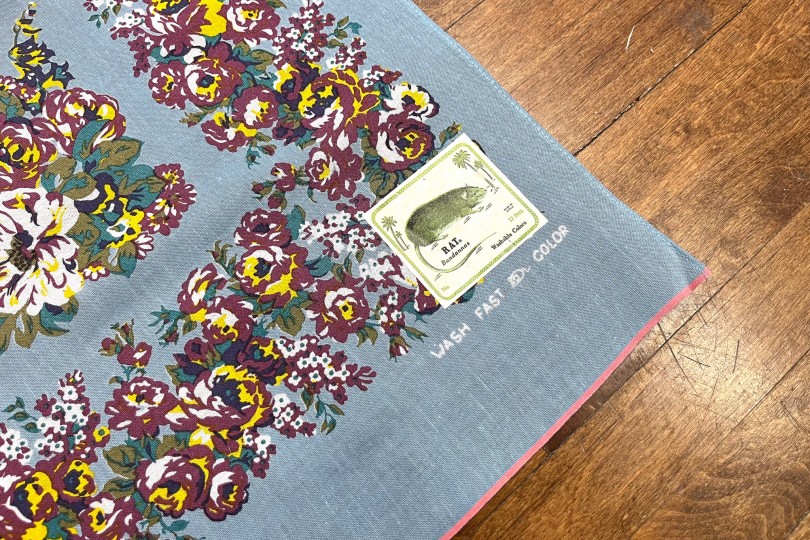 Kapital Fastcolor Selvedge Bandanna (NADESHIKO-Champetre) Sax