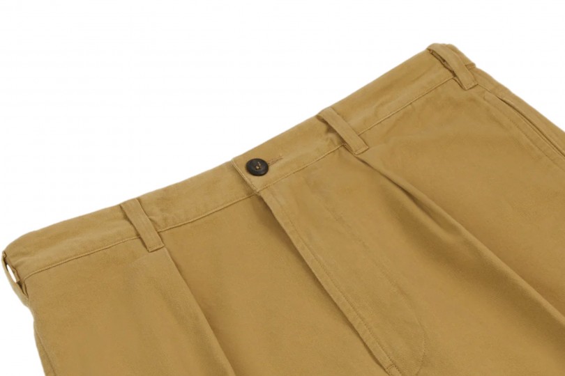 Drake's Mk. I Games Trousers Sand Cotton Chino