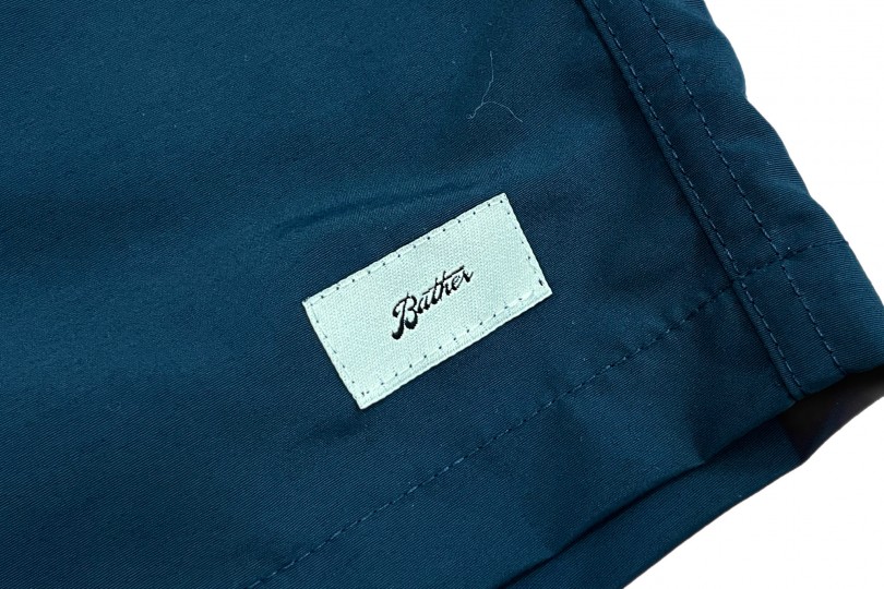 Bather Solid Swim Trunk Navy