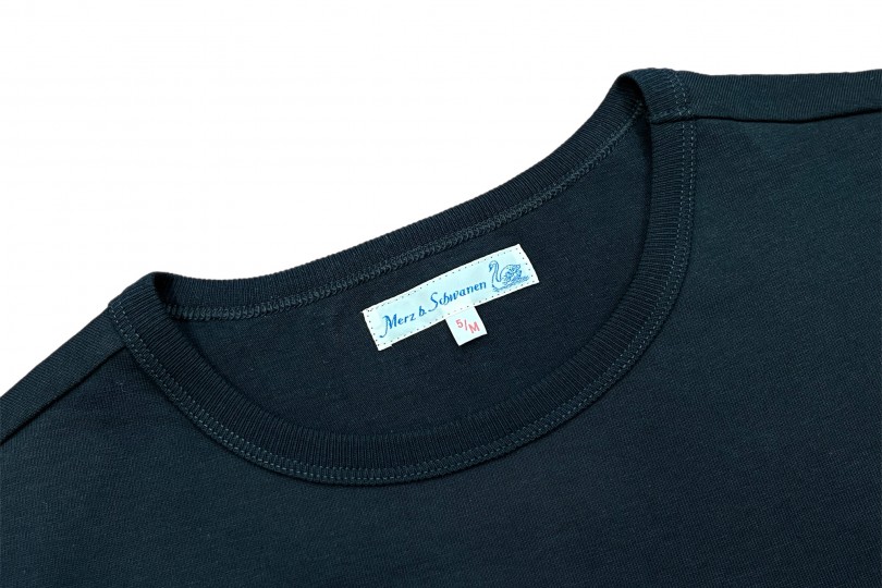 Merz B. Schwanen 215 Loopwheeled T-Shirt 98 Charcoal