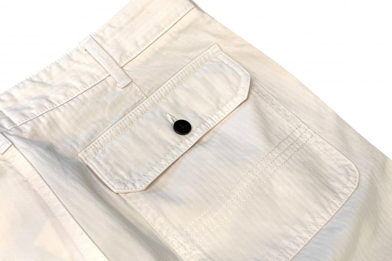 Heimat Journey Pant Seashell Herringbone