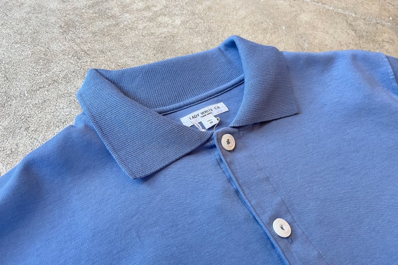 Lady White Co. S/S Placket Polo Dust - Made in USA | Shirts