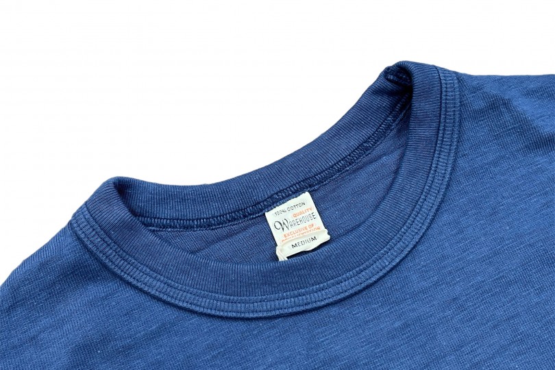 Warehouse & Co. Lot 4601 Pocket T-Shirt Faded Blue - Made in