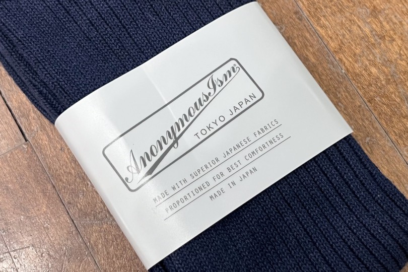 AnonymousIsm Brilliant Crew Sock Navy