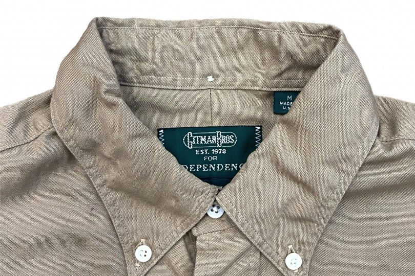 Gitman Bros. Vintage 1959 Independence Oxford Khaki Overdye