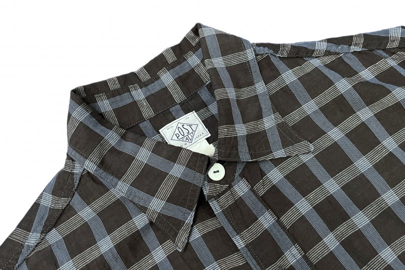 シャツ No.0780 F thin daddy check SHIRT Slim Fit Long Sleeve Checked Cotton Shirt - Ferraro Ferrari