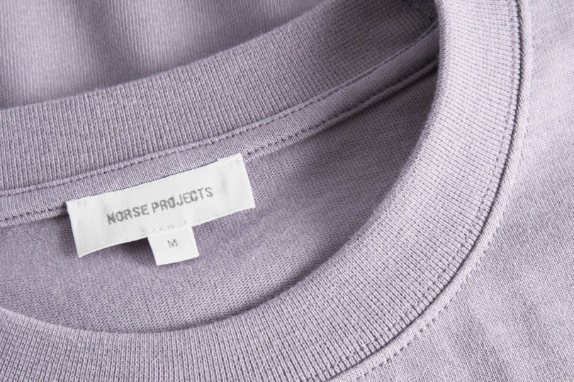 Norse Projects Standard Heavy Loose T-Shirt Crocus Purple