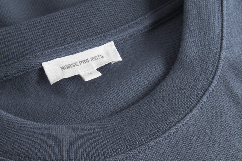 Norse Projects Standard Heavy Loose T-Shirt Orion Blue