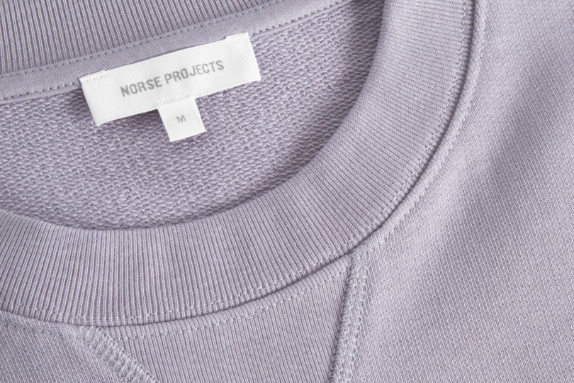Norse Projects Norse Standard Sweatshirt Crocus Purple