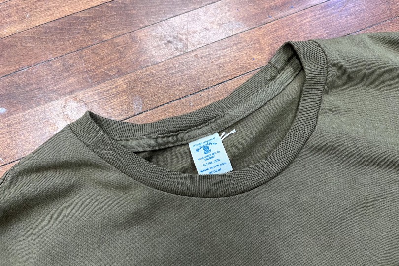 Velva Sheen L/S Pocket T-Shirt Olive Drab