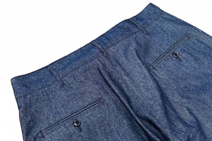 Engineered Garments Workaday Chino Pant Indigo Industrial 8oz Denim