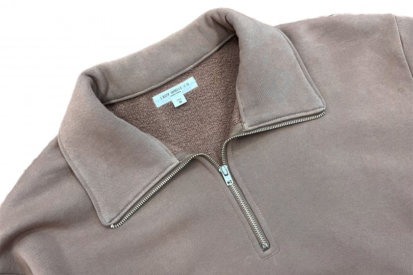 Lady White Co. Quarter Zip Sweatshirt Sedona