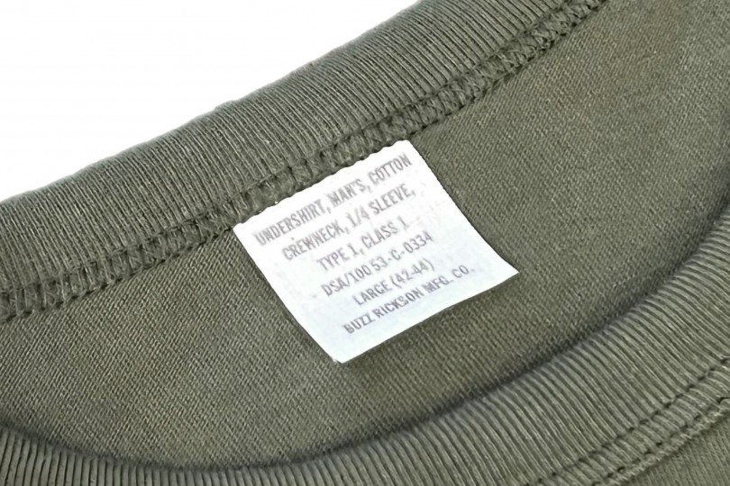 Buzz Rickson's US Government Issue Tee Olive