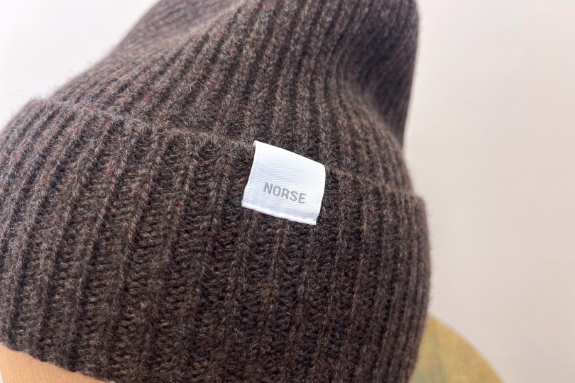 Norse Projects Norse Standard Beanie Heathland Brown