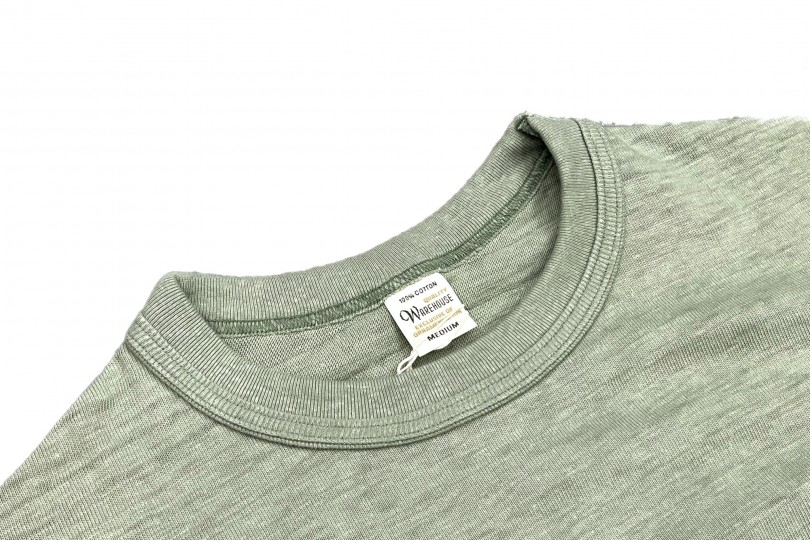 Warehouse & Co. Lot 4601 Pocket T-Shirt Pale Green