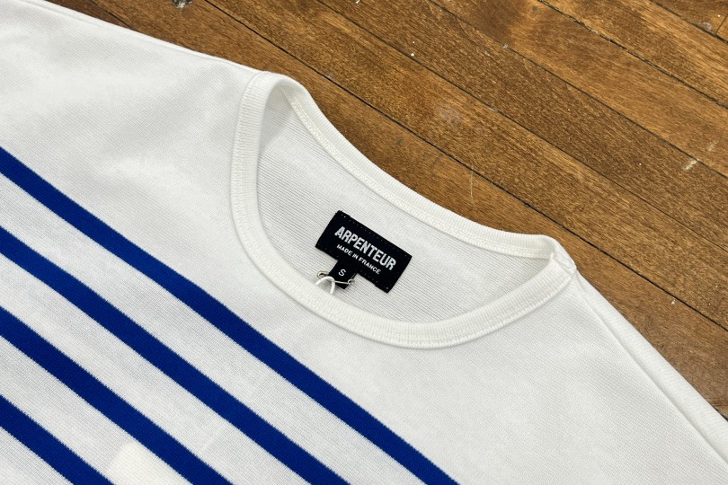 Arpenteur Pontus T-Shirt White/Blue Nautical
