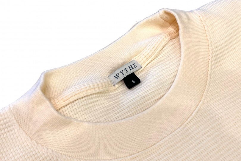 Wythe Cotton Longsleeve Thermal Cream