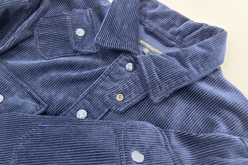 Engineered Garments Explorer Shirt Jacket Navy 8W Corduroy