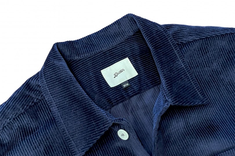 Bather Corduroy Leisure Shirt Oxford