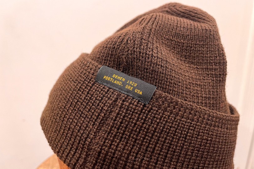 Dehen 1920 Wool Knit Watch Cap Brown