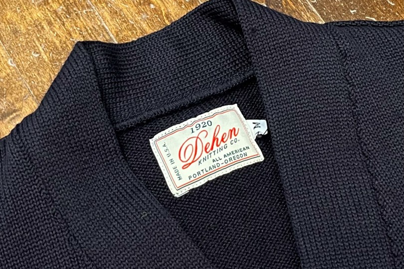 Dehen 1920 Classic Cardigan Black