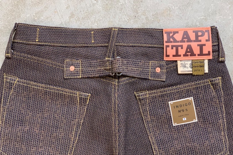 Kapital Century Denim 5P Monkey Cisco Brown