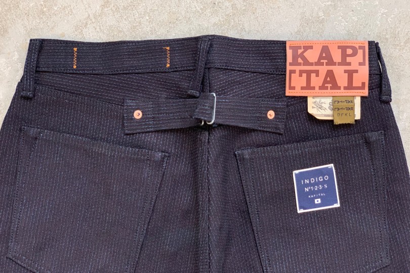 Kapital Century Denim No.1.2.3 5P Monkey Cisco Indigo