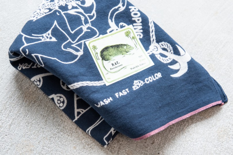Kapital Fastcolor Selvedge Badana (YOBAI) Navy - Made in